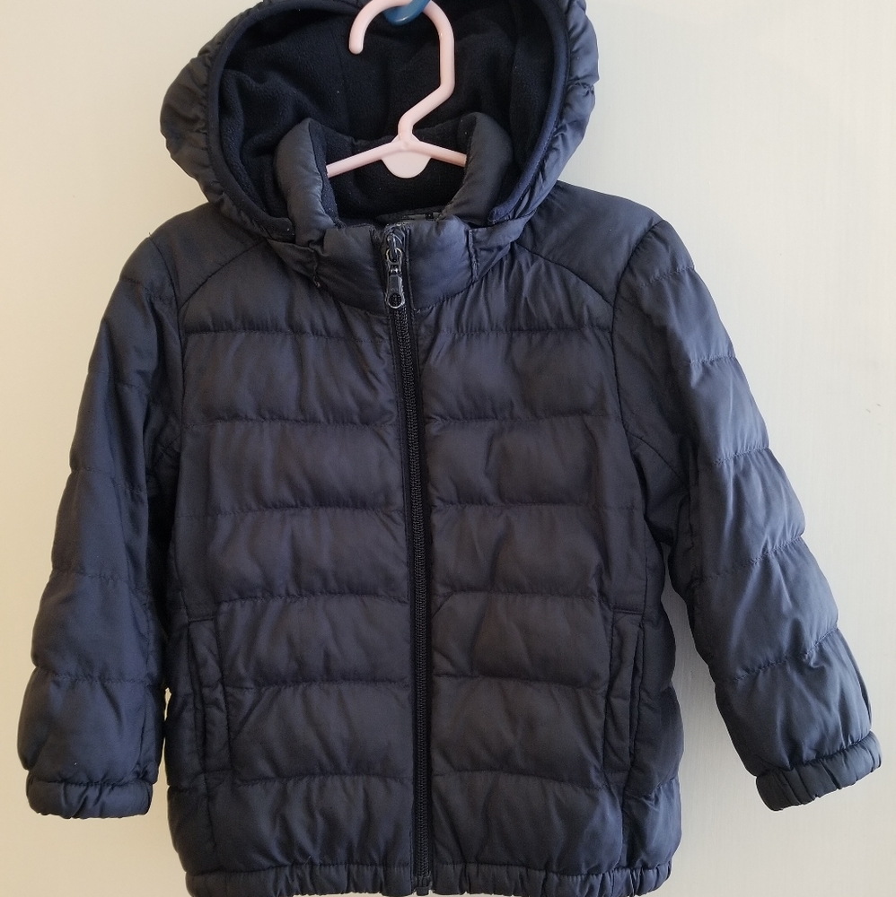 Uniqlo Puffy Jacket w/removable hoodie